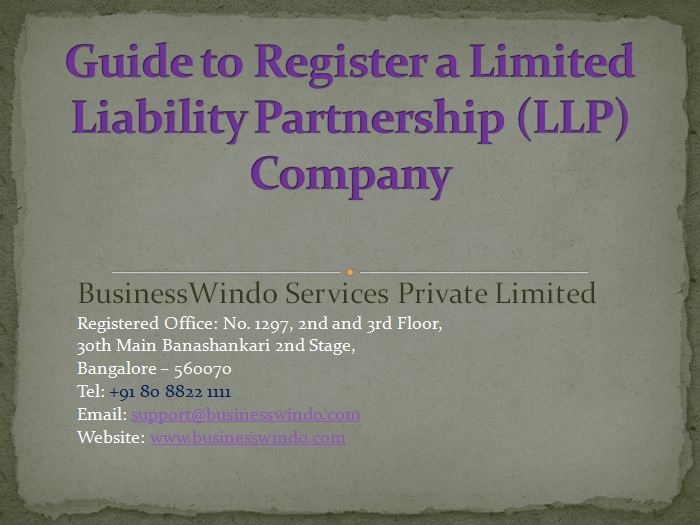 Things to Know About Limited Liability Partnership (LLP) Company in Ba